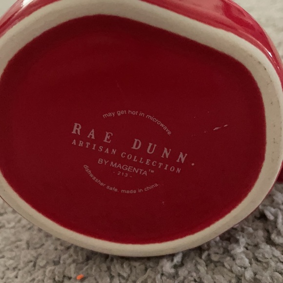 Rae Dunn “I Heart Teaching” mug with lid - Picture 5 of 5